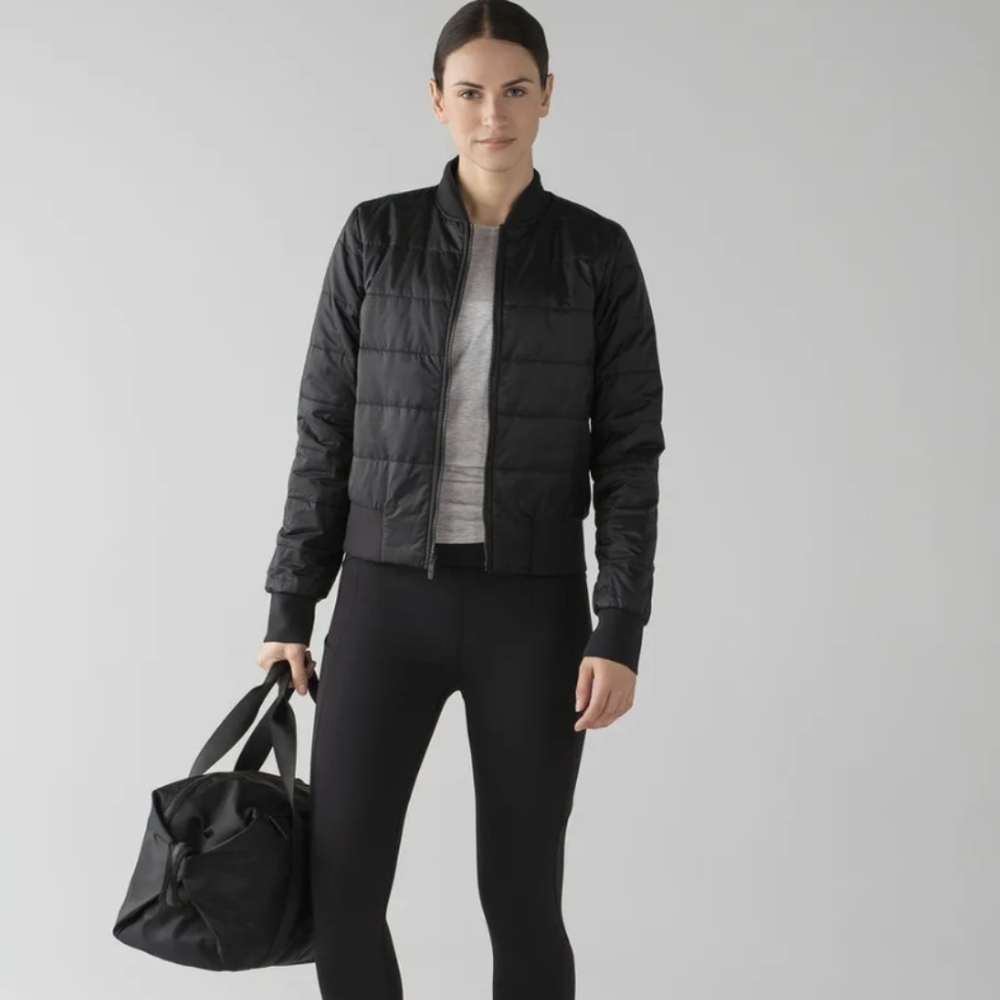 Lululemon non stop bomber reversible